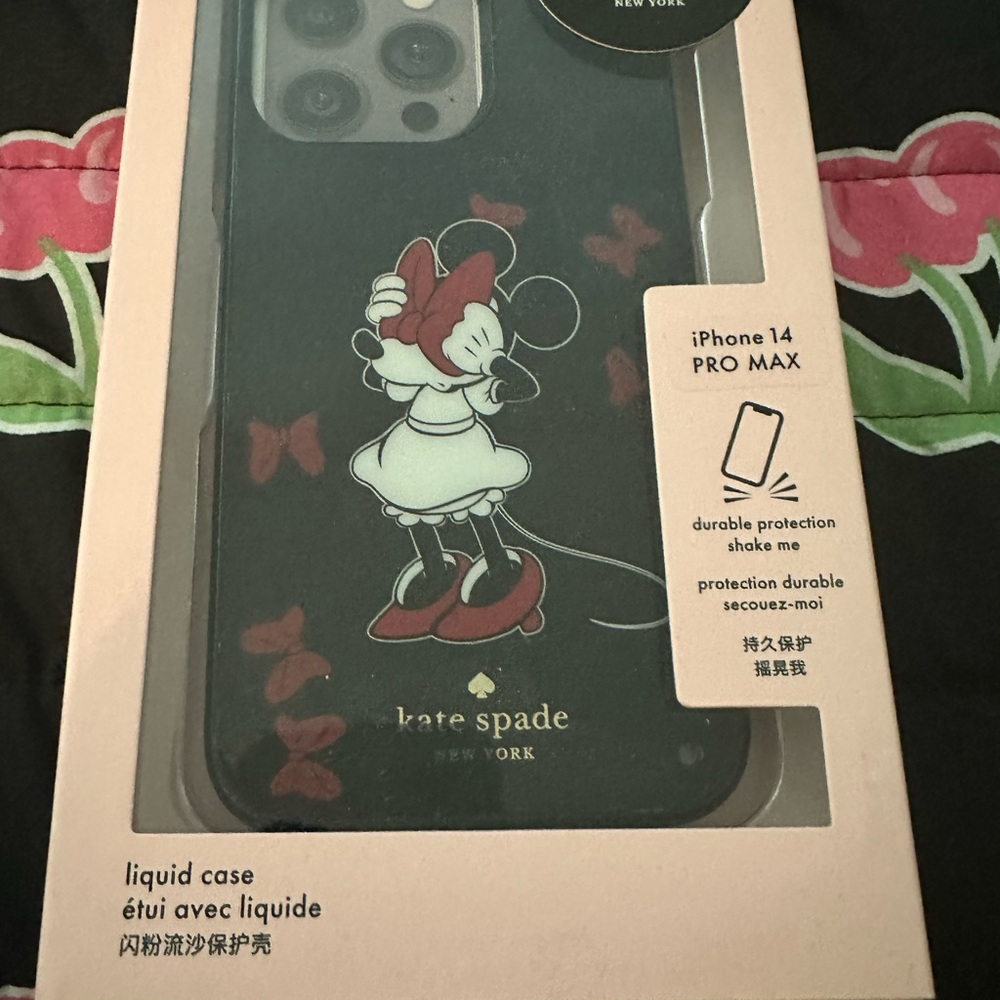 kate spade Black iPhone 14 Pro Max Cases